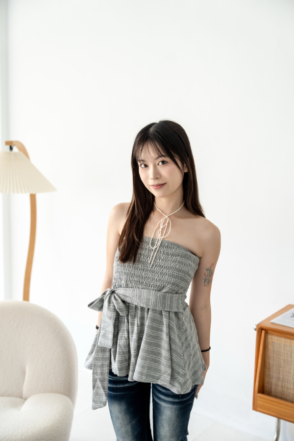 ⋆꙳•平口蝴蝶結上衣*¨𝜗𝜚