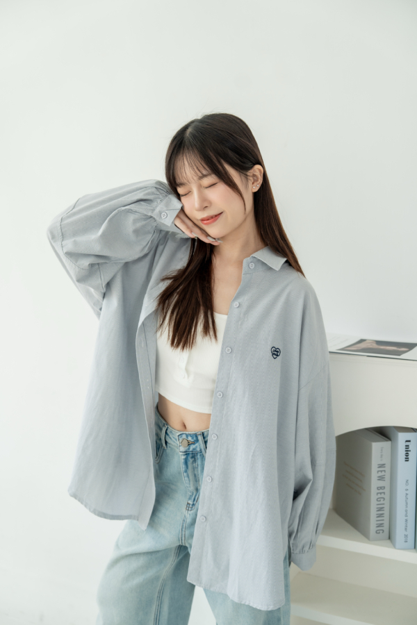 ⁺ ⊹˚.氣質風男友感襯衫˖ ࣪⊹