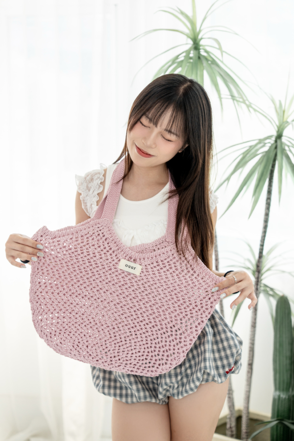 ꙳⸌𖤐可愛編織包包.‎˖٭*