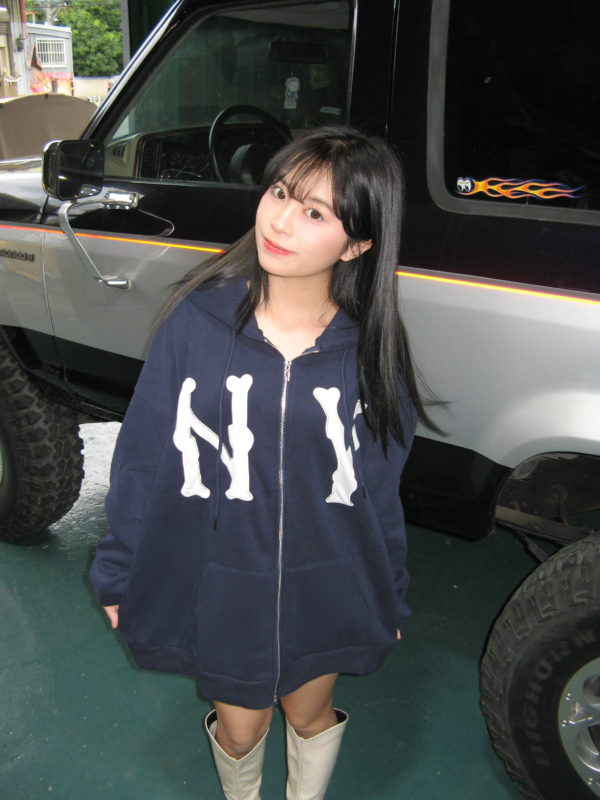 ˖ ࣪⊹𝑁𝑌 美式拉鍊帽T✩⡱