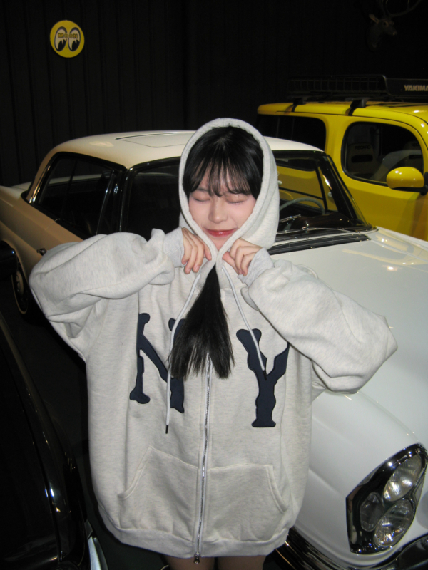 ˖ ࣪⊹𝑁𝑌 美式拉鍊帽T✩⡱